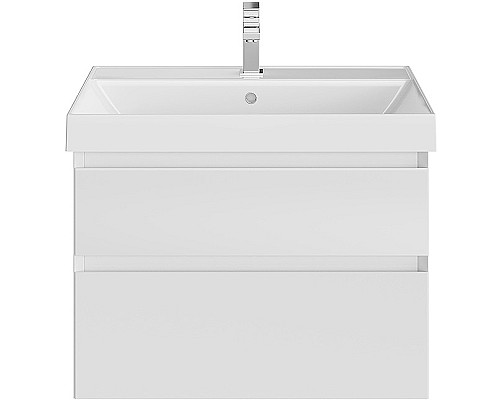 Тумба под раковину Kerama Marazzi Cubo 70 CUB.70.2\WHT.M подвесная Белая матовая Тумба под раковину Kerama Marazzi Cubo 70 CUB.70.2\WHT.M подвесная Белая матовая