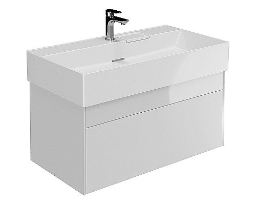 Тумба под раковину Kerama Marazzi Logica 90 LOG.90.2\WHT подвесная Белая Тумба под раковину Kerama Marazzi Logica 90 LOG.90.2\WHT подвесная Белая