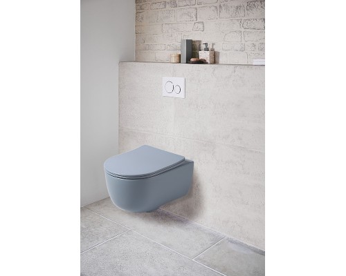 Унитаз Vincea Evo VT1-34SMO подвесной Океан матовый с сиденьем Микролифт