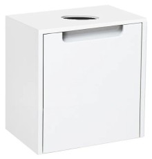Тумба под раковину Runo Бари Микра 40 00-00001975 подвесная Белая