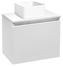 Тумба под раковину Runo Бари 50 00-00001472 подвесная Белая