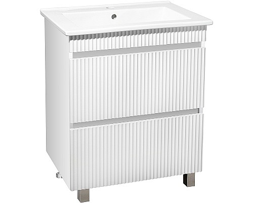 Тумба под раковину Runo Модена 75 00-00001453 Белая