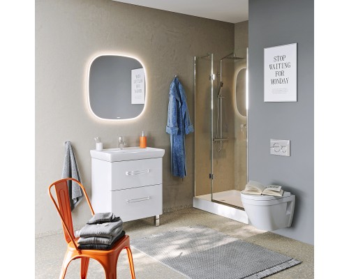 Зеркало Aqwella Aura A 80 AUR0208AH с подсветкой с бесконтактным выключателем