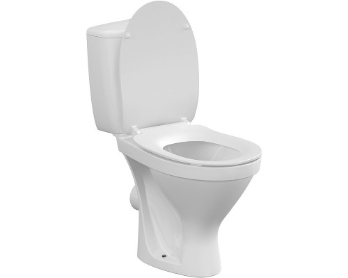 Унитаз компакт Cersanit Melar 031 3/6 DPL EO Slim с бачком и сиденьем Микролифт
