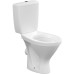 Унитаз компакт Cersanit Melar 031 3/6 DPL EO Slim с бачком и сиденьем Микролифт