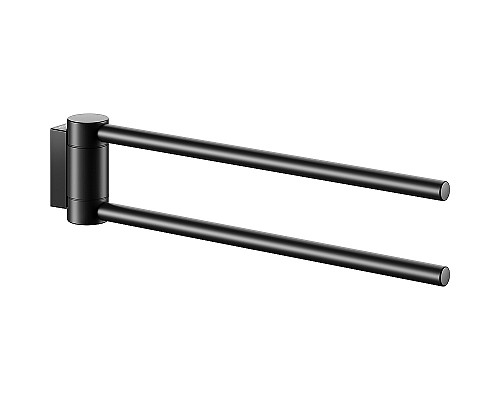 Полотенцедержатель Keuco Plan 14919 370000 двойной Черный матовый