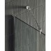 Душевая перегородка Maybah Glass 890x1950 в широком профиле Хром матовый стекло сатиновое