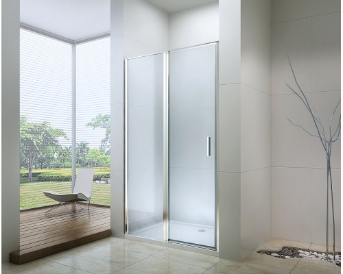 Душевая дверь Berges Legos LS-2 90 062023 профиль Хром стекло прозрачное