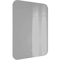 Зеркало Raval Ego 60 Ego.02.60/W/RL с подсветкой с бесконтактным выключателем и часами