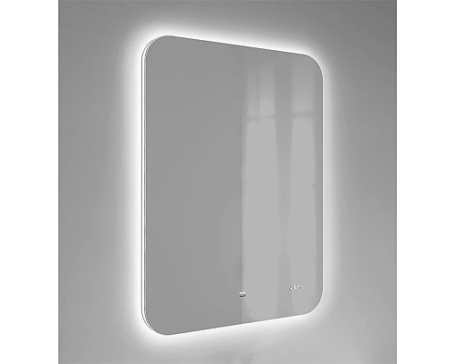 Зеркало Raval Ego 60 Ego.02.60/W/RL с подсветкой с бесконтактным выключателем и часами Зеркало Raval Ego 60 Ego.02.60/W/RL с подсветкой с бесконтактным выключателем и часами