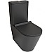 Унитаз компакт beWash Aldo BKBWT101670 Черный матовый с бачком и сиденьем Микролифт