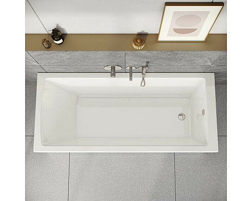 Акриловая ванна Vitra Neon 180x80 55840001000 без гидромассажа Акриловая ванна Vitra Neon 180x80 55840001000 без гидромассажа
