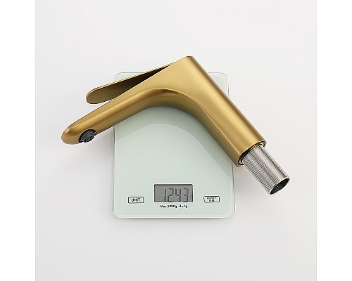 Смеситель для раковины Raglo R21.10.03 Золото матовое