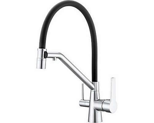 Смеситель для кухни Raglo R80.62 Хром Черный