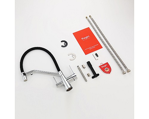 Смеситель для кухни Raglo R80.62 Хром Черный