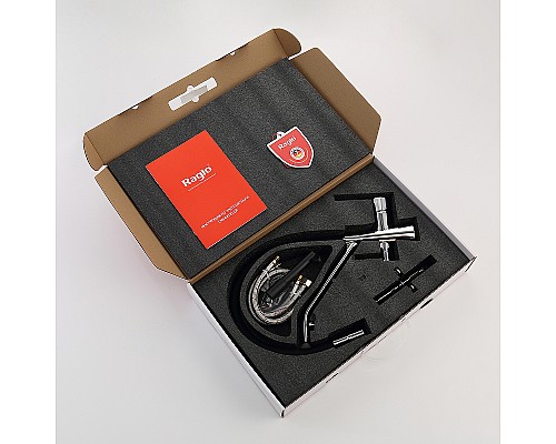 Смеситель для кухни Raglo R80.62 Хром Черный