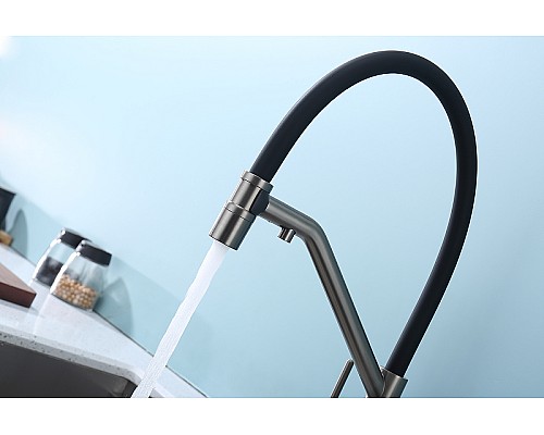 Смеситель для кухни Raglo R80.62.09 Графит матовый Черный