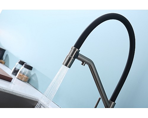 Смеситель для кухни Raglo R80.62.09 Графит матовый Черный