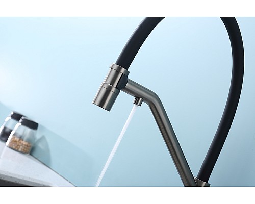 Смеситель для кухни Raglo R80.62.09 Графит матовый Черный
