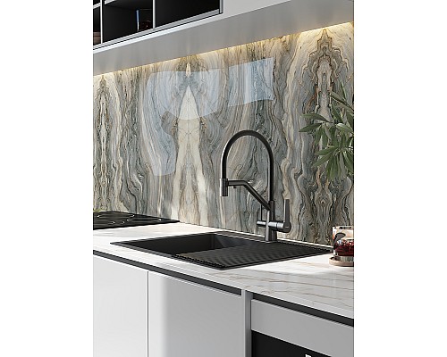 Смеситель для кухни Raglo R80.62.09 Графит матовый Черный