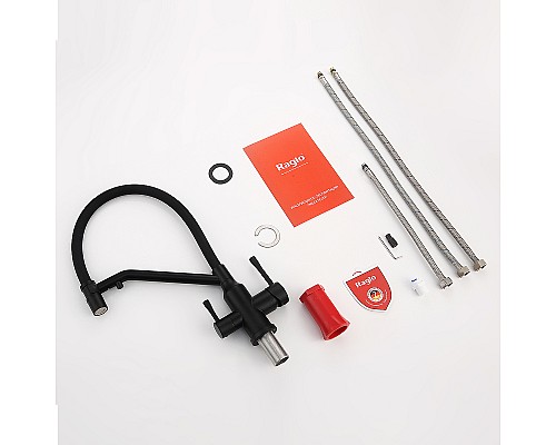 Смеситель для кухни Raglo R81.62.06 Черный матовый