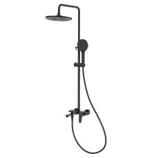 Душевая система Raglo R31.24.06 Черная матовая