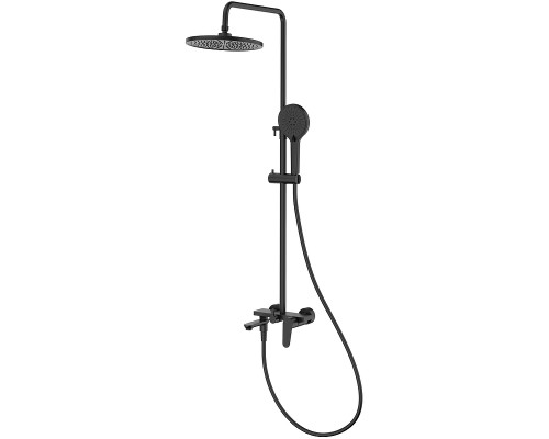 Душевая система Raglo R31.24.06 Черная матовая