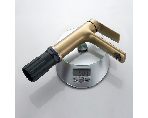 Смеситель для раковины Splenka S50.10.03 Золото матовое