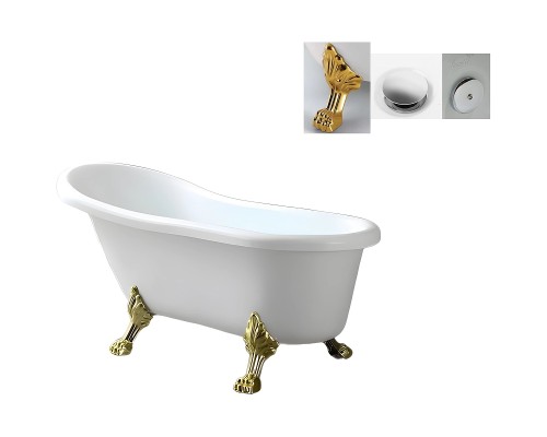 Акриловая ванна Ceruttispa Classic 150G 157x77 CT9667 без гидромассажа