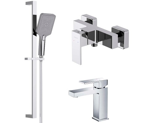 Комплект смесителей Aquatek Либра AQ1631CR Хром