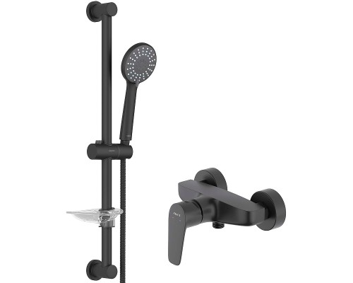 Смеситель для душа Aquatek Бетта AQ1132MB Черный матовый