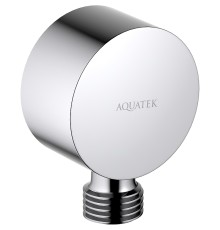 Шланговое подключение Aquatek Хром