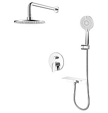 Душевая система Milardo Rora RORSB02M67 Хром