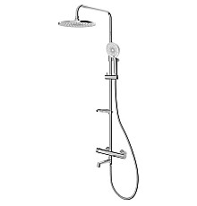 Душевая система Milardo Ideal Spa ILSSBTHM06 с термостатом Хром
