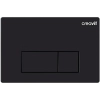 Клавиша смыва Creavit Arc Черная матовая
