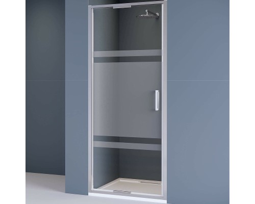 Душевая дверь RGW Stilvoll SV-05 100 70320510-201 профиль Хром стекло прозрачное-матовое-прозрачное