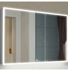 Зеркальный шкаф Esbano 100 с подсветкой с инфракрасным выключателем