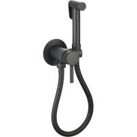 Гигиенический душ со смесителем CeramaLux KRS/001 Черный матовый