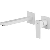 Смеситель для раковины Remer Absolute AU15PLBO Белый матовый