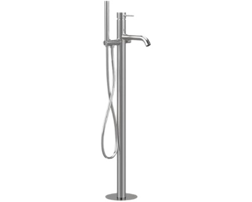 Смеситель для ванны Remer X-Style Inox Нержавеющая сталь