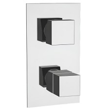 Смеситель для душа Remer Qubica Thermo QT95 с термостатом Хром