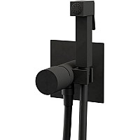 Гигиенический душ со смесителем Remer Edge EG565NO Черный матовый