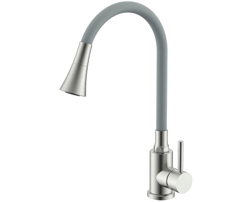Смеситель для кухни Splenka S201.4307.05 Сатин Серый