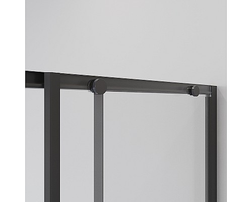 Душевой уголок Niagara Nova 90х90 NG-6823-34BLACK профиль Черный матовый стекло прозрачное