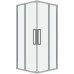 Душевой уголок Grossman Cosmo 90х90 300.K33.02.9090.10.00 профиль Хром стекло прозрачное