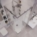 Душевой уголок Grossman Cosmo 90х90 300.K33.02.9090.10.00 профиль Хром стекло прозрачное