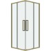 Душевой уголок Grossman Cosmo 90х90 300.K33.02.9090.32.00 профиль Золото сатин стекло прозрачное
