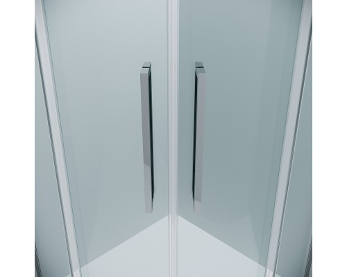 Душевой уголок Grossman Cosmo 90х90 301.K33.02.9090.10.00 профиль Хром стекло прозрачное