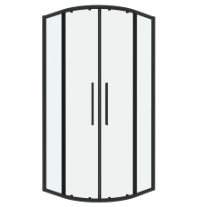 Душевой уголок Grossman Cosmo 90х90 301.K33.02.9090.21.00 профиль Черный матовый стекло прозрачное