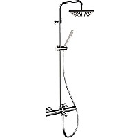 Душевая система Remer Elegance EQ34A7SDSD20 с термостатом Хром